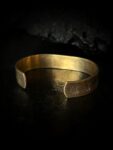 Moonstone & Brass Cuff - Image 4