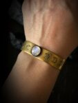 Moonstone & Brass Cuff - Image 5