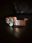 Moss Agate & Copper Cuff - Image 5