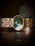 Moss Agate & Copper Cuff - Image 2