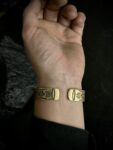 Moss Agate & Brass Cuff - Image 8