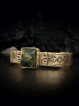 Moss Agate & Brass Cuff - Image 3